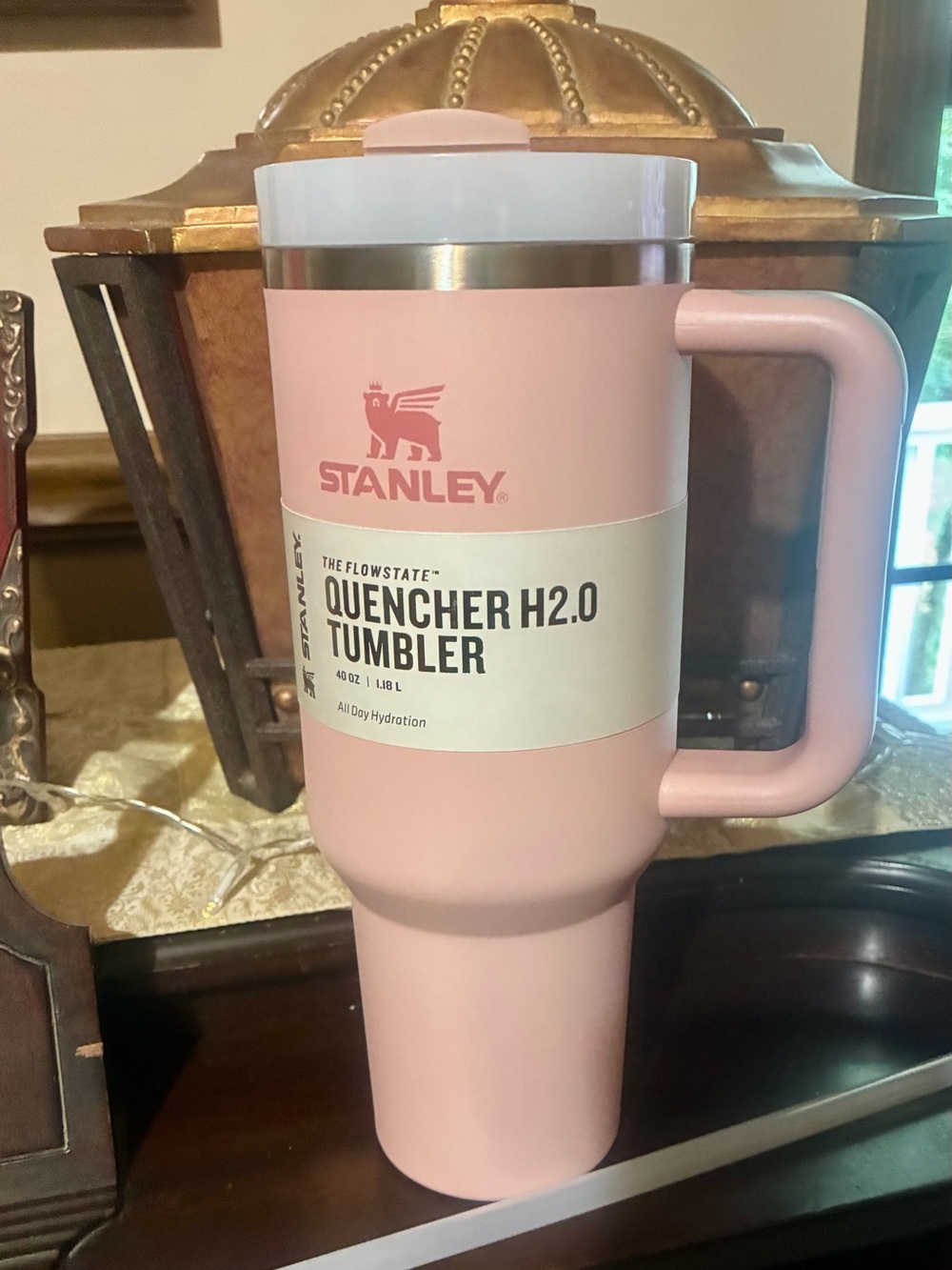 New Stanley Pink Quencher H2.0 Tumbler with Handle